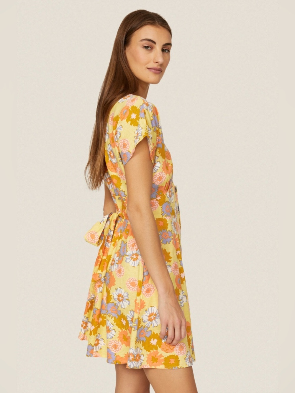Marine Layer Camila Floral Mini Dress - Picture 10 of 10